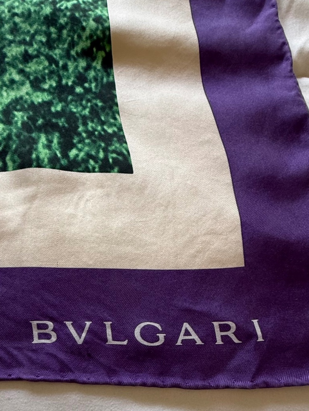 BVLGARI Silk Scarf